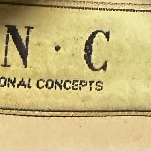 I N C black leather open shoe - Picture 4 of 5